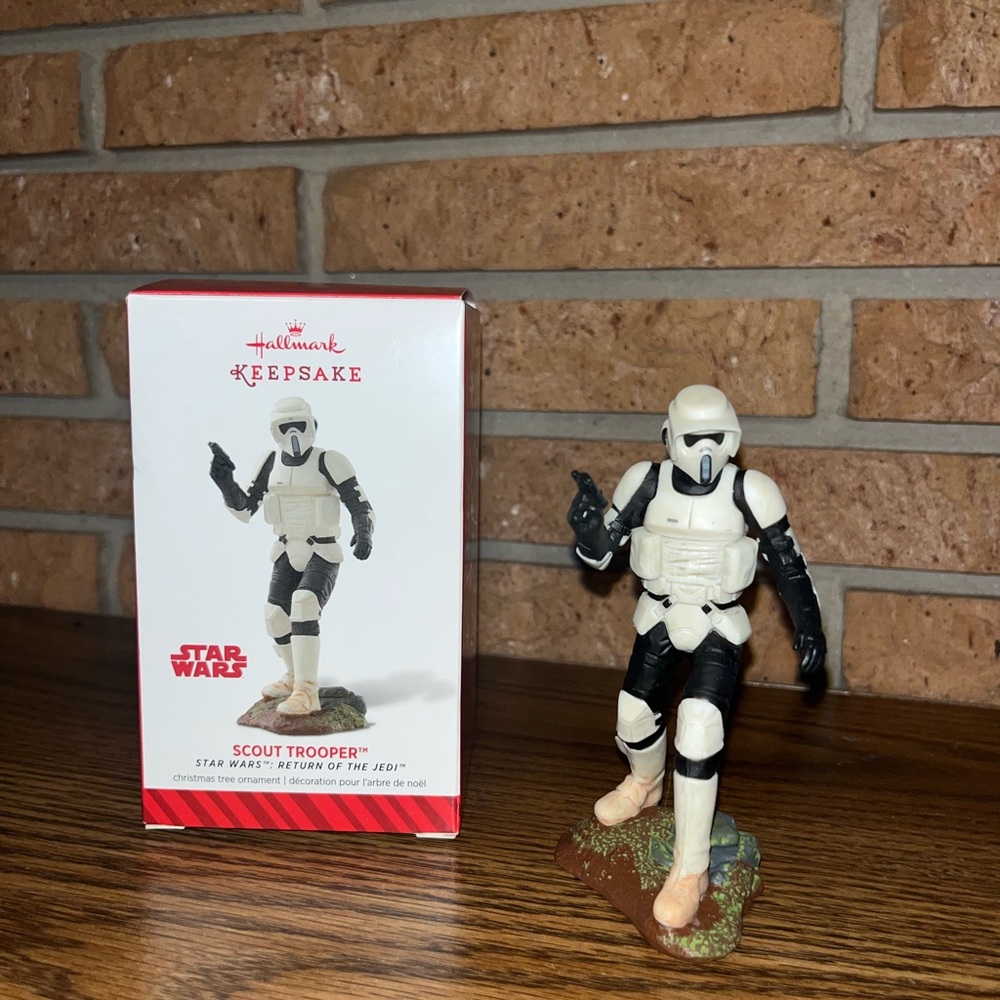 Hallmark Scout Trooper Star Wars 2014 Ornament